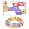 domino set, cartoon domino, animal domino, wooden domino, dominoes game set