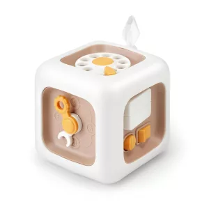 busy cube, montessori toy, sensory toy