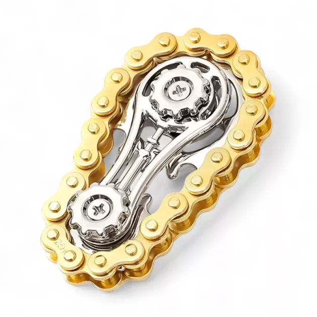 fidget toy, antistress toy, bike chain fidget toy, chain fidget toy