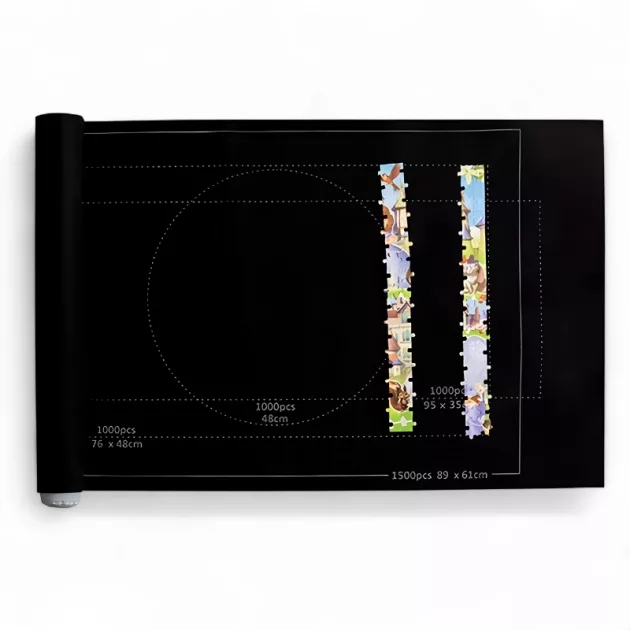 puzzle mat roll up, jigsaw mat, jigsaw puzzle mat, jigsaw roll mat, puzzle saver mat