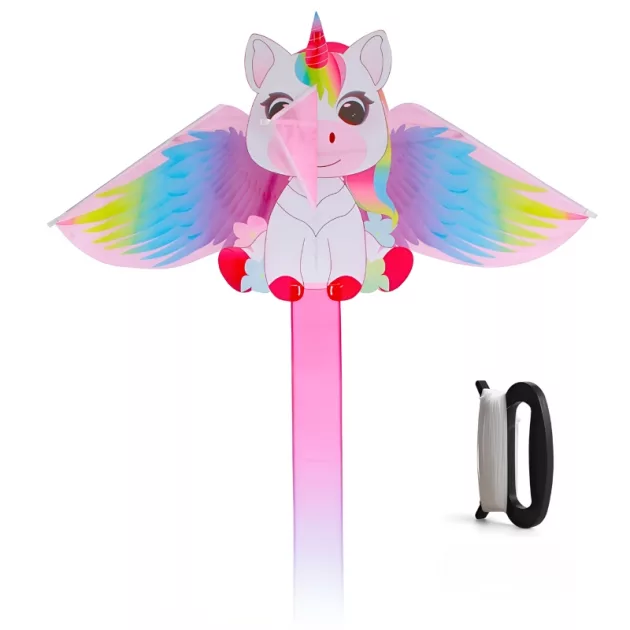 unicorn kite, flying kite, single line kite