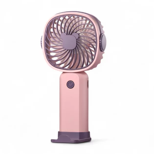 mini fan, handheld fan, desktop fan, portable cooling device, fan with phone stand