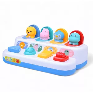 montessori toy, pop up toy, cause and effect toy, interactive toy, activity toy
