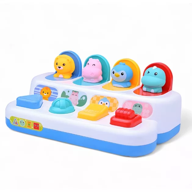 montessori toy, pop up toy, cause and effect toy, interactive toy, activity toy