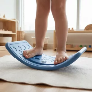 wobble board montessori, montessori balance board, balance board toy