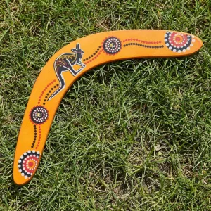 Kangaroo Wooden Boomerang for Kids